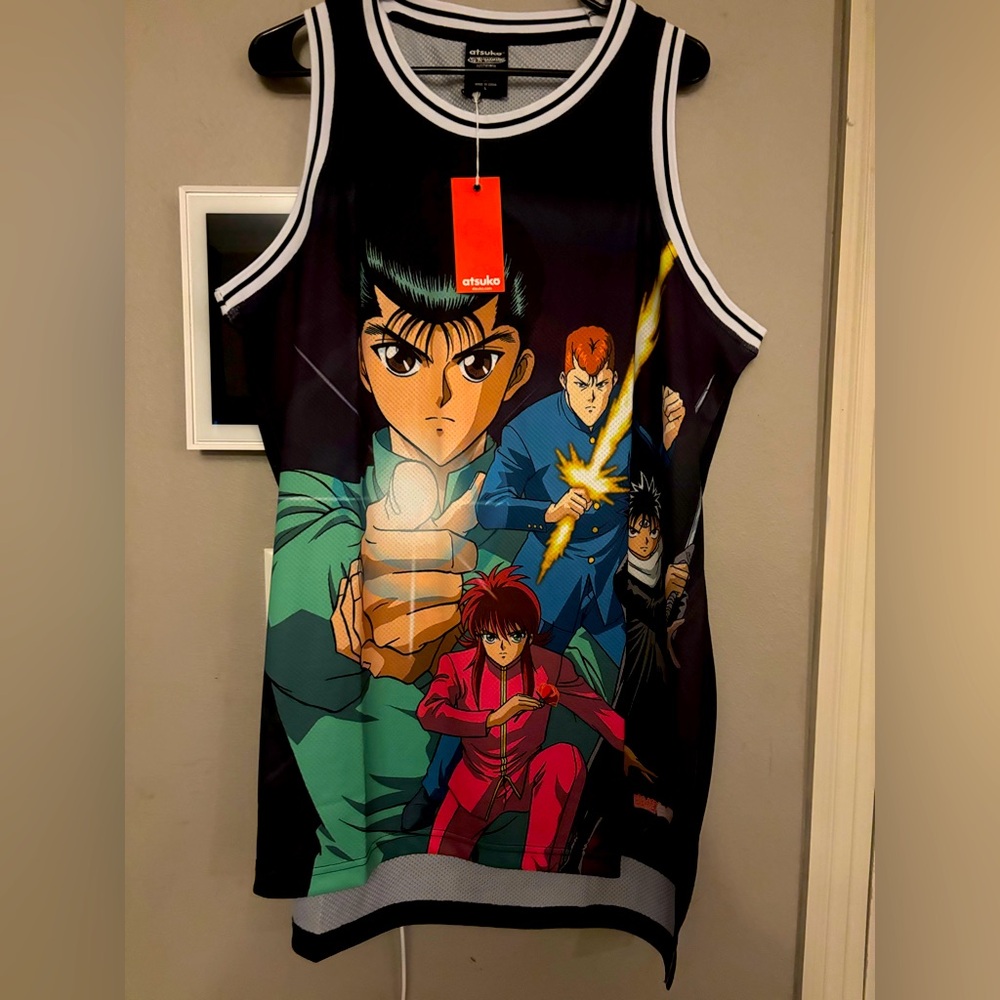 Anime Character Men's Jersey Tank